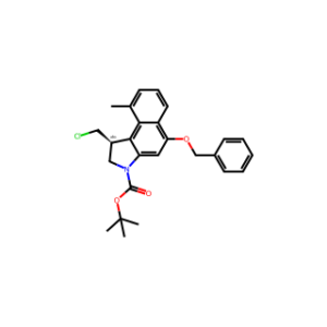 (S)-3-Boc-5-(benzyloxy)-1-(chloromethyl)-9-methyl-2,3-dihydro-1H-benzo[e]indole