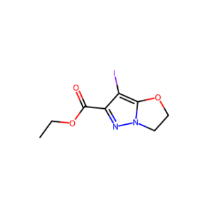 ethyl 7-iodo-2,3-dihydropyrazolo[5,1-b]oxazole-6-carboxylate