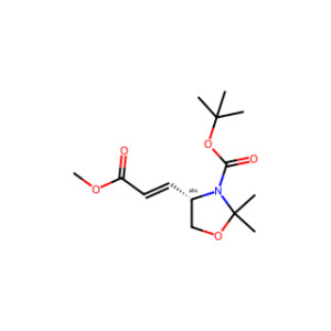 (S)-TERT-BUTYL 4-(3-METHOXY-3-OXOPROP-1-EN-1-YL)-2,2-DIMETHYLOXAZOLIDINE-3-CARBOXYLATE