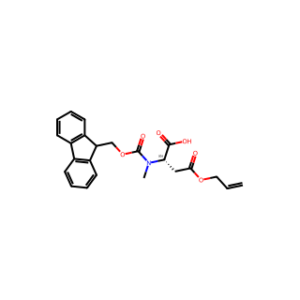 (S)-2-[[[(9H-Fluoren-9-yl)methoxy]carbonyl](methyl)amino]-4-(allyloxy)-4-oxobutanoic acid