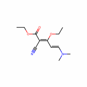 (2Z,4E)-Ethyl 2-cyano-5-(dimethylamino)-3-ethoxypenta-2,4-dienoate