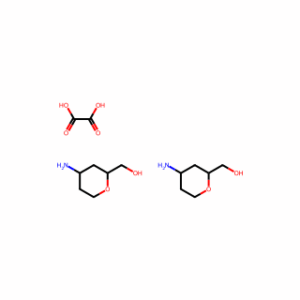 (4-aminotetrahydropyran-2-yl)methanol;hemi(oxalic acid)