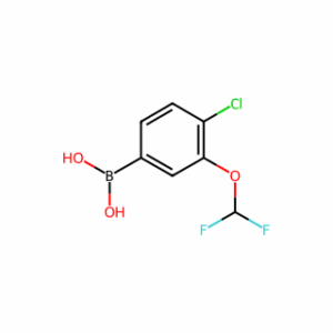 (4-Chloro-3-(difluoromethoxy)phenyl)boronic acid