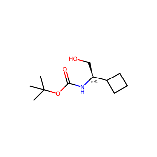 tert-Butyl N-(1-cyclobutyl-2-hydroxyethyl)carbamate