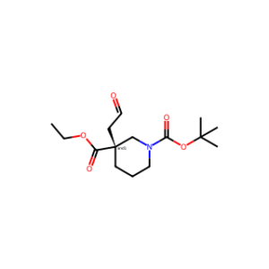 Ethyl1-Boc-3-(2-oxoethyl)piperidine-3-carboxylate