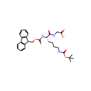 (S)-2-(2-((((9H-fluoren-9-yl)methoxy)carbonyl)amino)-6-((tert-butoxycarbonyl)amino)hexanamido)acetic acid