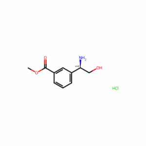 Methyl 3-(1-amino-2-hydroxyethyl)benzoate hydrochloride