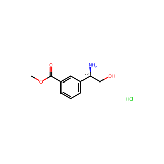 Methyl 3-(1-amino-2-hydroxyethyl)benzoate hydrochloride