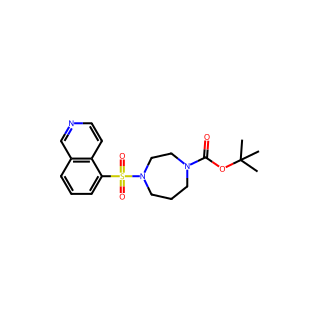 tert-butyl 4-(isoquinolin-5-ylsulfonyl)-1,4-diazepane-1-carboxylate