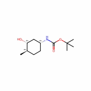 tert-Butyl ((1R,3R,4R)-3-hydroxy-4-methylcyclohexyl)carbamate