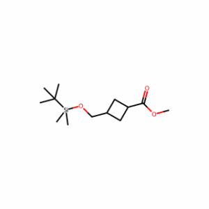 Methyl 3-(((tert-butyldimethylsilyl)oxy)methyl)cyclobutane-1-carboxylate