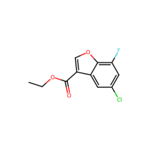 Ethyl 5-chloro-7-fluorobenzofuran-3-carboxylate