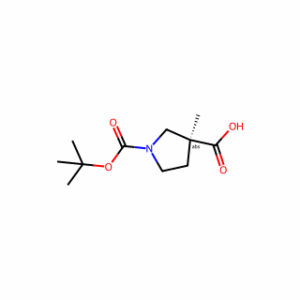 (3S)-1-tert-butoxycarbonyl-3-methyl-pyrrolidine-3-carboxylic acid