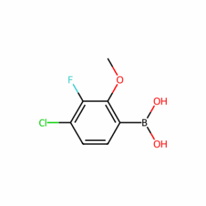 (4-chloro-3-fluoro-2-methoxyphenyl)boronic acid
