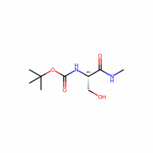 tert-Butyl (S)-(3-hydroxy-1-(methylamino)-1-oxopropan-2-yl)carbamate