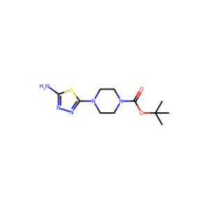 Tert-butyl 4-(5-amino-1,3,4-thiadiazol-2-yl)piperazine-1-carboxylate