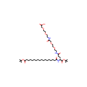 (S)-22-(Tert-butoxycarbonyl)-10,19,24-trioxo-3,6,12,15-tetraoxa-9,18,23-triazahentetracontane-1,41-dioic acid