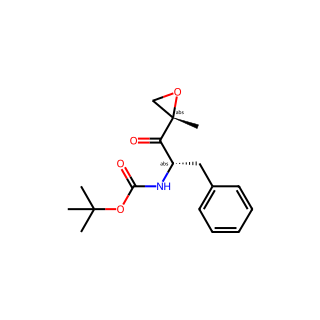 Tert-butyl ((S)-1-((S)-2-methyloxiran-2-yl)-1-oxo-3-phenylpropan-2-yl)carbamate