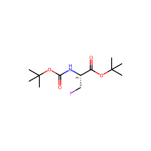 (R)-tert-Butyl 2-((tert-butoxycarbonyl)amino)-3-iodopropanoate