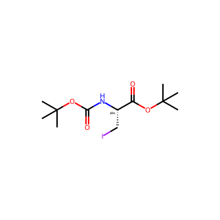 (R)-tert-Butyl 2-((tert-butoxycarbonyl)amino)-3-iodopropanoate