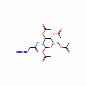 (2S,3R,4R,5S,6R)-6-(Acetoxymethyl)-3-(2-azidoacetamido)tetrahydro-2H-pyran-2,4,5-triyl triacetate