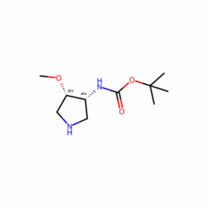 tert-butyl N-[(3R,4S)-4-methoxypyrrolidin-3-yl]carbamate