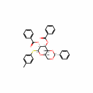 (2R,4aR,6S,7R,8S,8aR)-2-Phenyl-6-(p-tolylthio)hexahydropyrano[3,2-d][1,3]dioxine-7,8-diyl dibenzoate