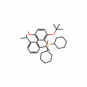 (3-(tert-Butoxy)-2′,6′-diisopropyl-6-methoxy-[1,1′-biphenyl]-2-yl)dicyclohexylphosphane