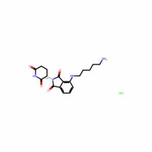 Thalidomide-NH-C5-NH2 (Hydrochloride)