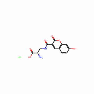 (R)-2-Amino-3-(7-hydroxy-2-oxo-2H-chromene-3-carboxamido)propanoic acid hydrochloride