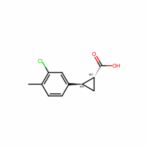 (1R,2R)-2-(3-Chloro-4-methylphenyl)cyclopropanecarboxylic acid