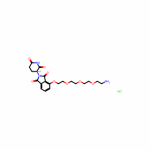Thalidomide-PEG4-NH2 (hydrochloride)