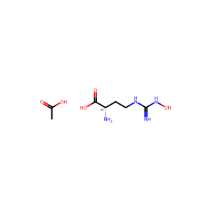 (S)-2-Amino-4-(3-hydroxyguanidino)butanoic acid acetate