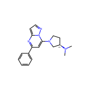 (R)-N,N-Dimethyl-1-(5-phenylpyrazolo[1,5-a]pyrimidin-7-yl)pyrrolidin-3-amine