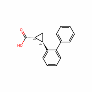 (1R,2R)-2-([1,1′-Biphenyl]-2-yl)cyclopropane-1-carboxylic acid