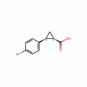 (1R,2S)-2-(4-Bromophenyl)cyclopropanecarboxylic acid