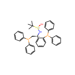 (R)-N-((S)-2-(Diphenylphosphanyl)-1-(2-(diphenylphosphanyl)phenyl)ethyl)-2-methylpropane-2-sulfinamide