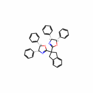 (4R,4″R,5S,5″S)-2, 2″-(1,3- Dihydro-2H-inden-2-ylidene)bis [4,5-dihydro-4,5- diphenyloxazole]