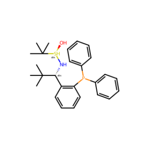 (R)-N-((S)-1-(2-(Diphenylphosphanyl)phenyl)-2,2-dimethylpropyl)-2-methylpropane-2-sulfinamide