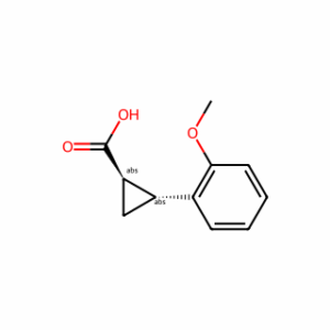 (1R,2R)-2-(2-methoxyphenyl)cyclopropane-1-carboxylic acid