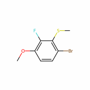 (6-bromo-2-fluoro-3-methoxyphenyl)(methyl)sulfane