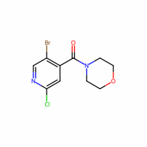 (5-bromo-2-chloropyridin-4-yl)(morpholino)methanone