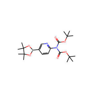 Imidodicarbonic acid, 2-[5-(4,4,5,5-tetramethyl-1,3,2-dioxaborolan-2-yl)-2-pyridinyl]-, 1,3-bis(1,1-dimethylethyl) ester