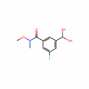 (3-Fluoro-5-(methoxy(methyl)carbamoyl)phenyl)boronic acid