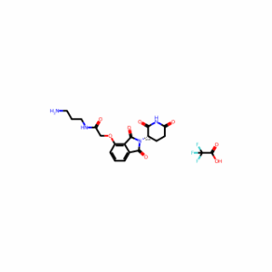 Thalidomide-O-amido-C3-NH2 (TFA)