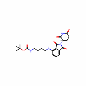 tert-butyl (4-((2-(2,6-Dioxopiperidin-3-yl)-1,3-dioxoisoindolin-4-yl)amino)butyl)carbamate