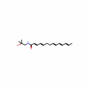 (2E,4E,8Z,10E,12E)-N-(2-Hydroxy-2-methylpropyl)tetradeca-2,4,8,10,12-pentaenamide
