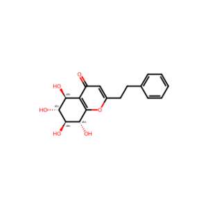 (5S,6R,7S,8R)-5,6,7,8-Tetrahydroxy-2-phenethyl-5,6,7,8-tetrahydro-4H-chromen-4-one