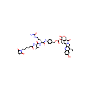 (S)-4,11-Diethyl-9-hydroxy-3,14-dioxo-3,4,12,14-tetrahydro-1H-pyrano[3′,4′:6,7]indolizino[1,2-b]quinolin-4-yl (4-((S)-2-((S)-2-(6-(2,5-dioxo-2,5-dihydro-1H-pyrrol-1-yl)hexanamido)-3-methylbutanamido)-5-ureidopentanamido)benzyl) carbonate
