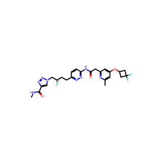 (R)-1-(4-(6-(2-(4-(3,3-Difluorocyclobutoxy)-6-methylpyridin-2-yl)acetamido)pyridazin-3-yl)-2-fluorobutyl)-N-methyl-1H-1,2,3-triazole-4-carboxamide